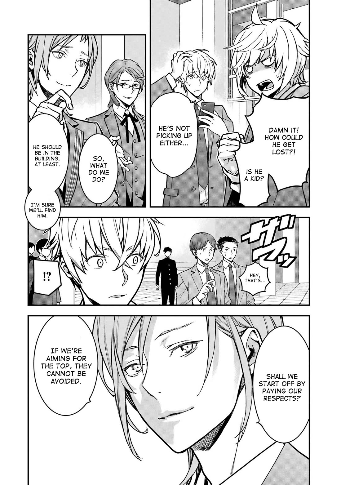 Saki re: King's Tile Draw Chapter 10 page 4 - Chapter 10: Opening/Enemy Encounter