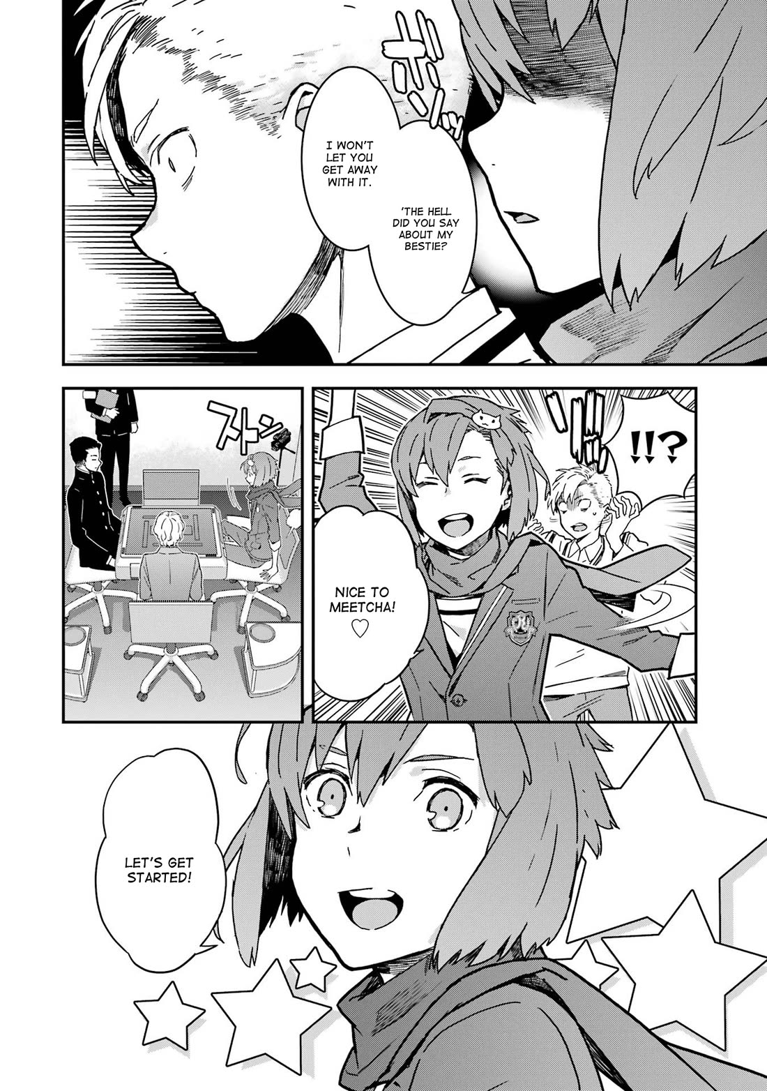 Saki re: King's Tile Draw Chapter 11 page 12 - Chapter 11: First Battle/Splitting Bamboo