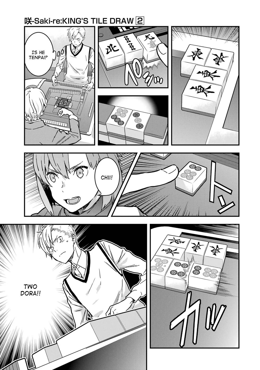 Saki re: King's Tile Draw Chapter 11 page 15 - Chapter 11: First Battle/Splitting Bamboo