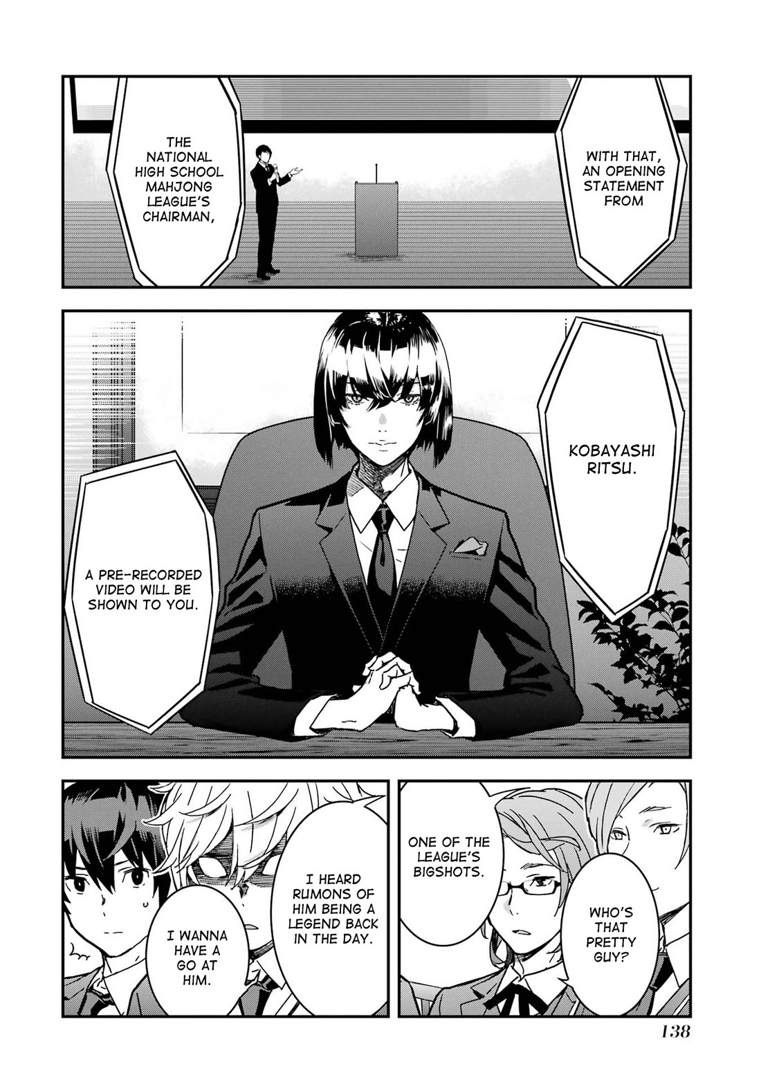 Saki re: King's Tile Draw Chapter 11 page 2 - Chapter 11: First Battle/Splitting Bamboo