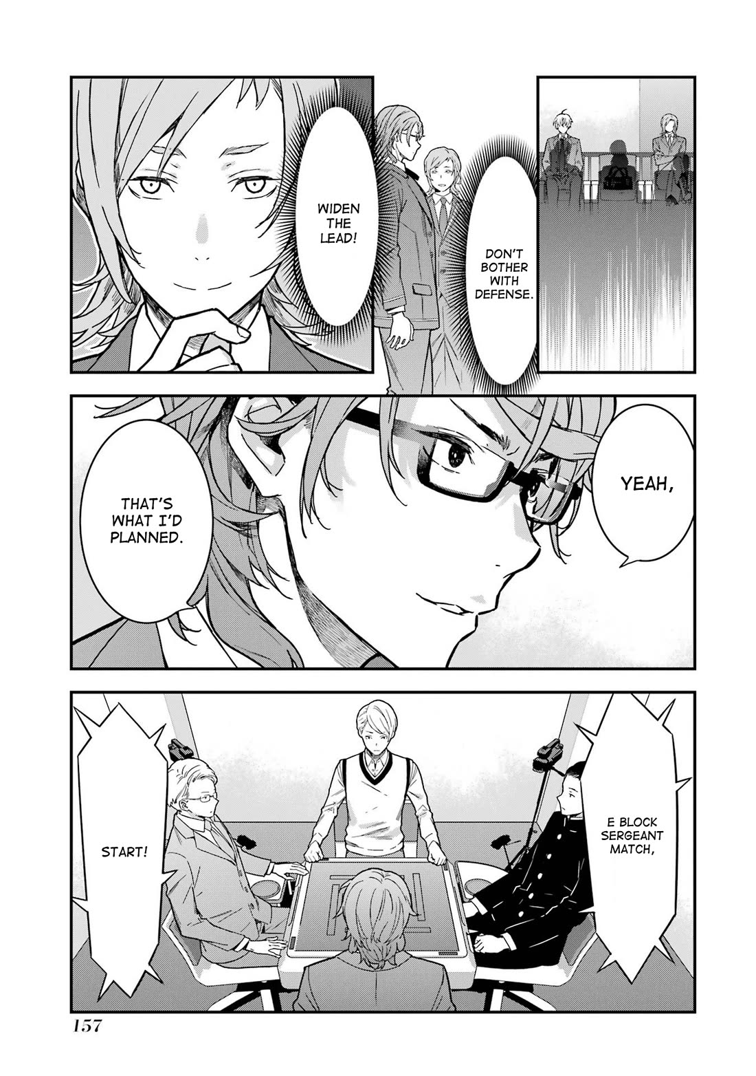 Saki re: King's Tile Draw Chapter 11 page 21 - Chapter 11: First Battle/Splitting Bamboo