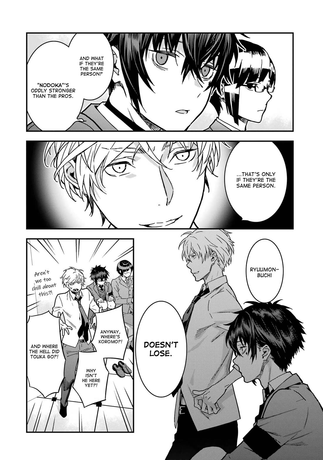 Saki re: King's Tile Draw Chapter 11 page 30 - Chapter 11: First Battle/Splitting Bamboo