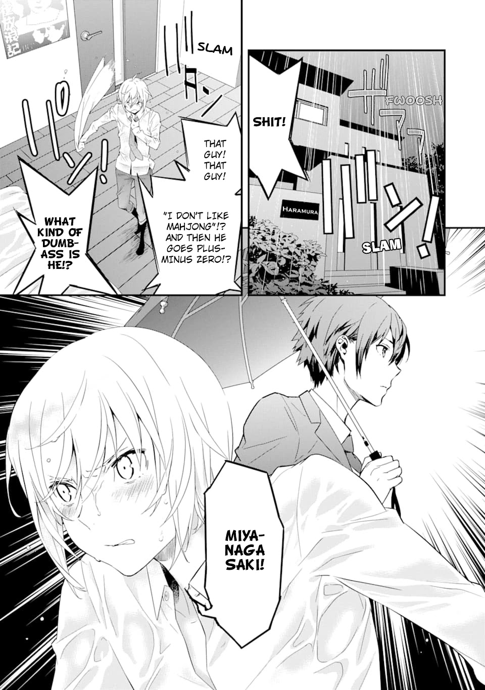 Saki re: King's Tile Draw Chapter 2 page 1 - Chapter 2: Rematch/Tenacity