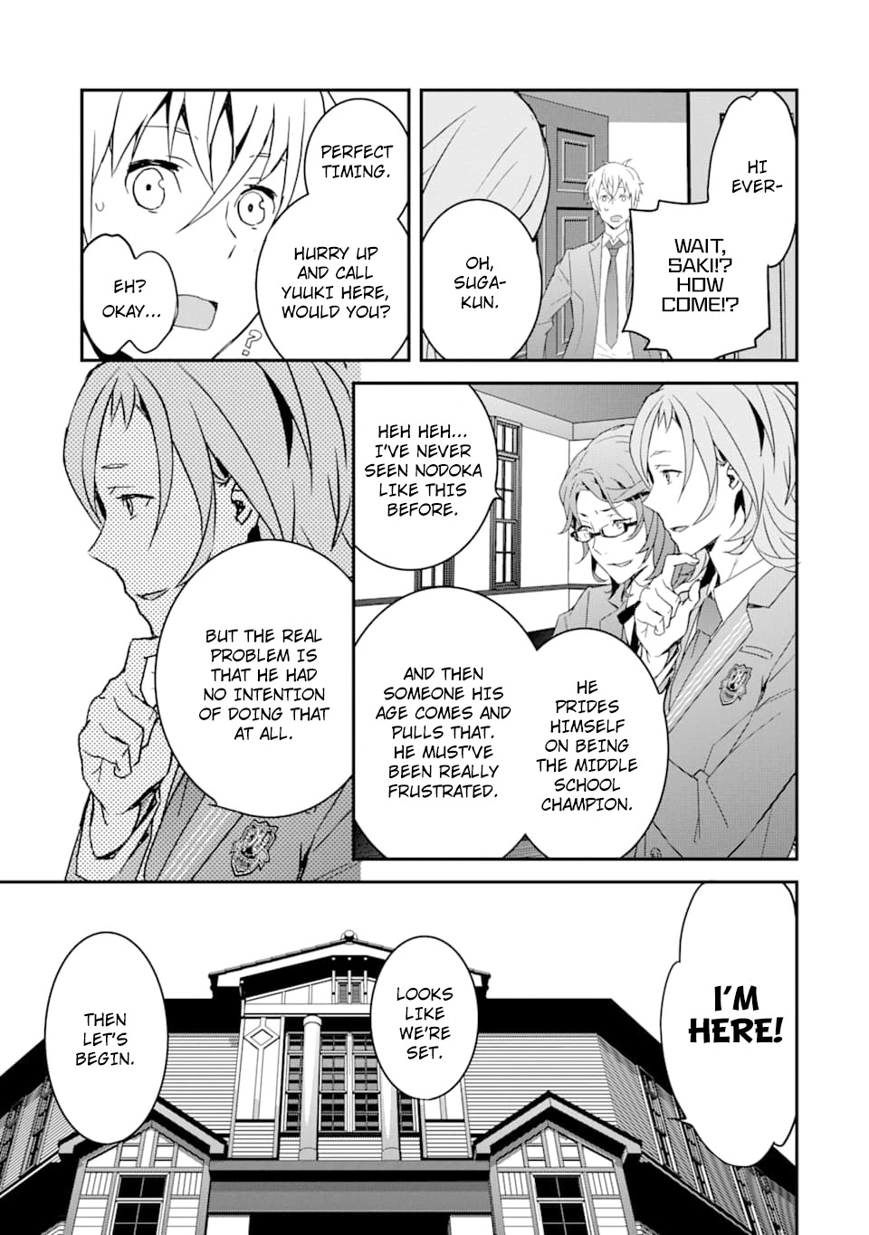 Saki re: King's Tile Draw Chapter 2 page 15 - Chapter 2: Rematch/Tenacity