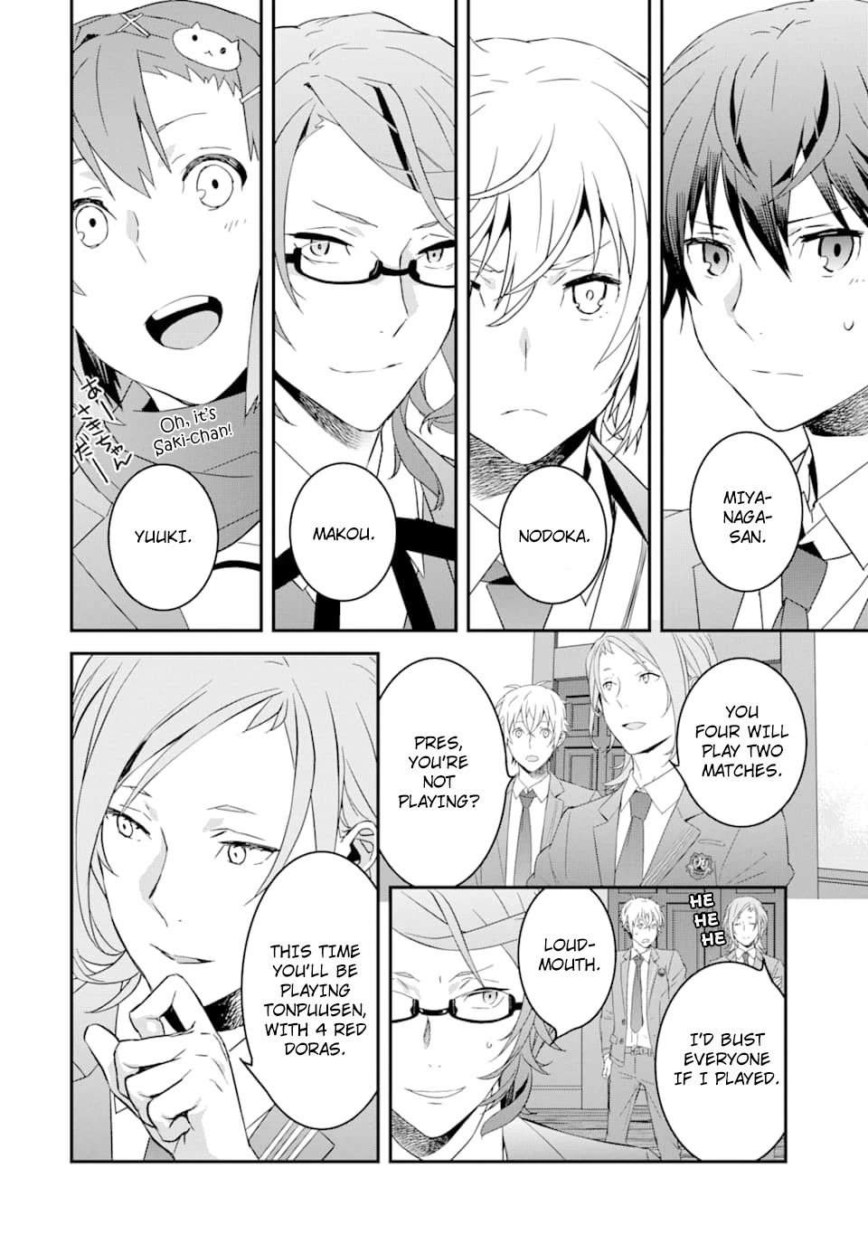 Saki re: King's Tile Draw Chapter 2 page 16 - Chapter 2: Rematch/Tenacity