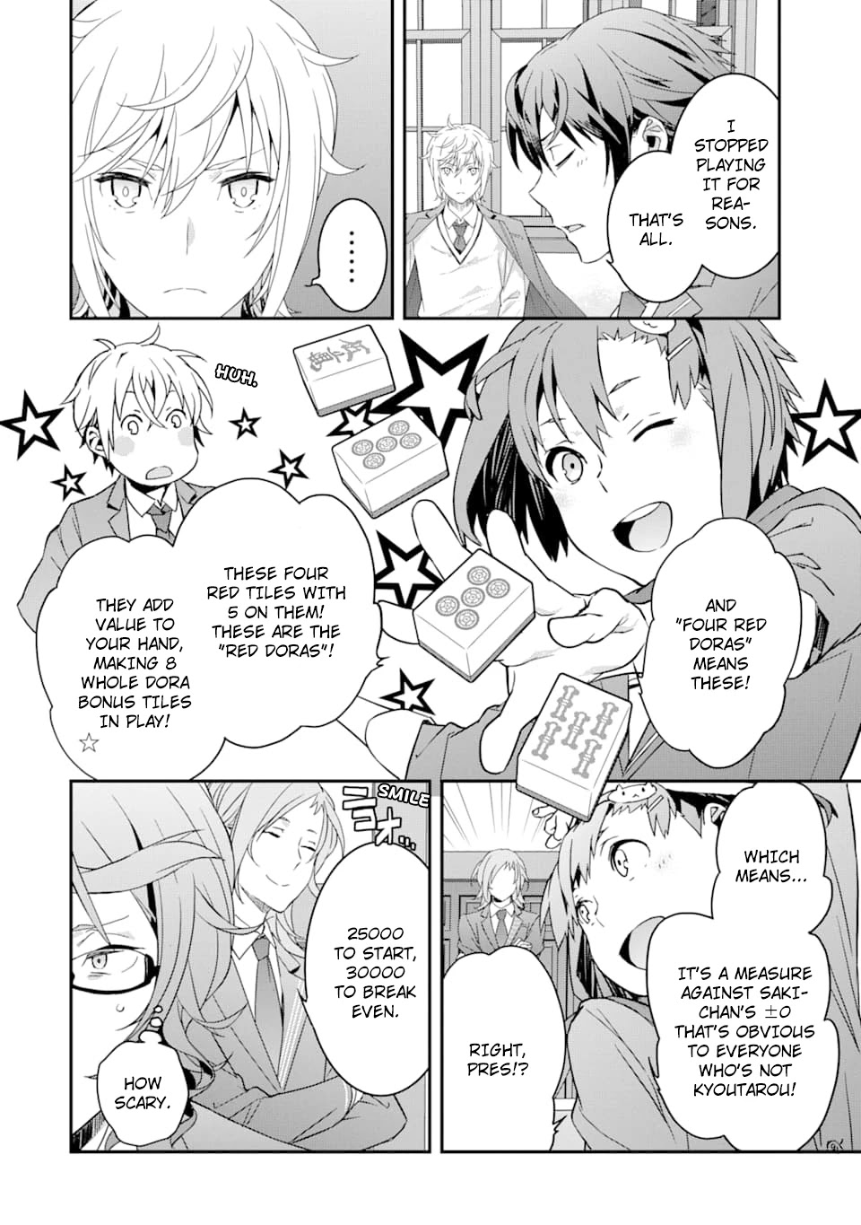 Saki re: King's Tile Draw Chapter 2 page 18 - Chapter 2: Rematch/Tenacity