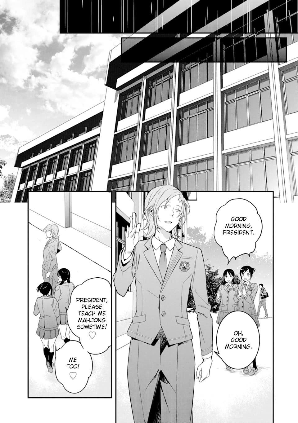 Saki re: King's Tile Draw Chapter 2 page 3 - Chapter 2: Rematch/Tenacity