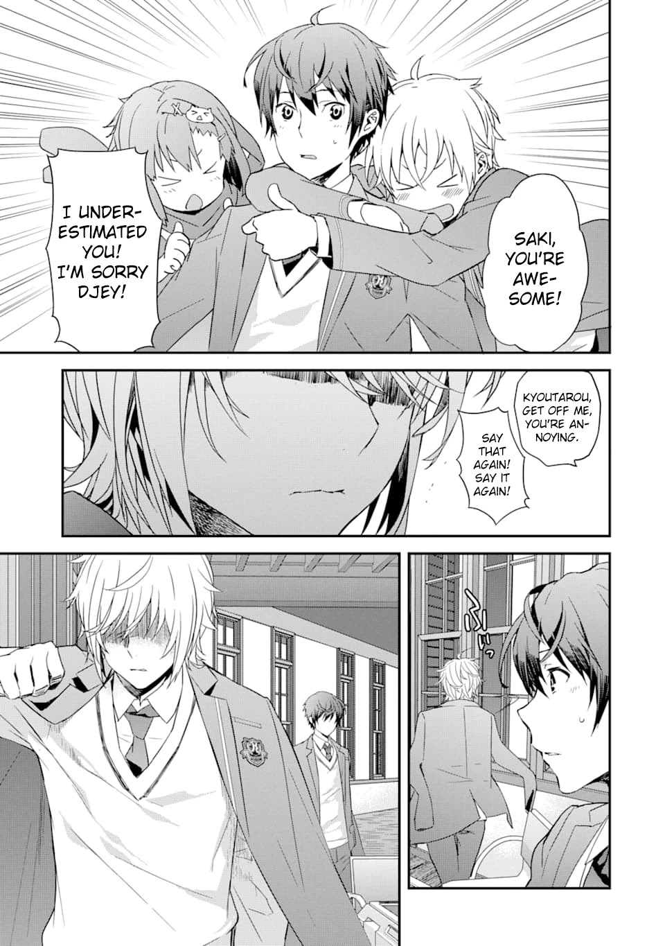 Saki re: King's Tile Draw Chapter 2 page 38 - Chapter 2: Rematch/Tenacity