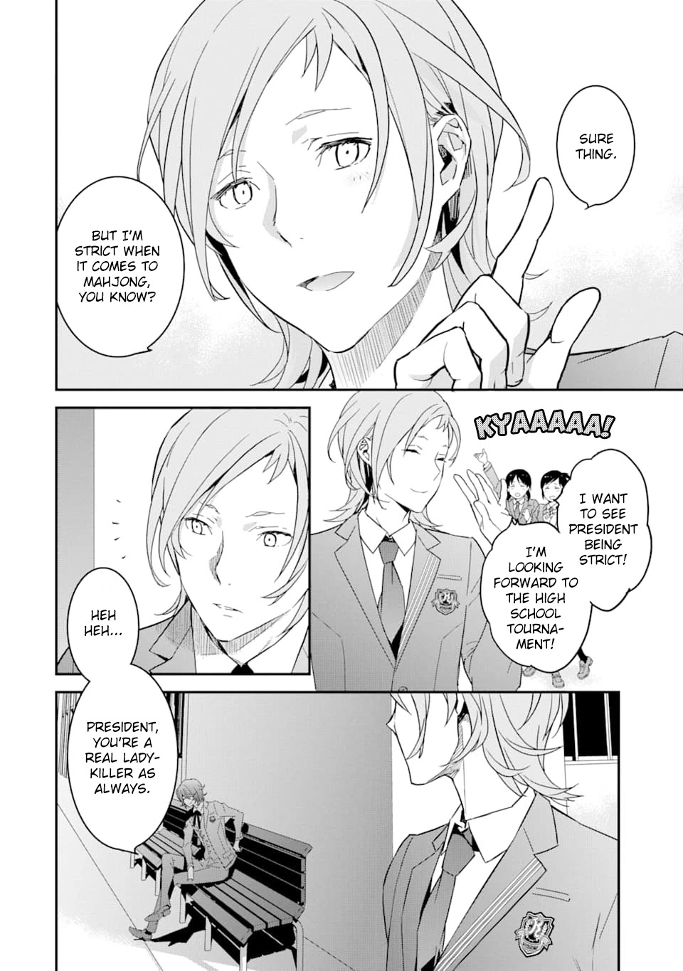 Saki re: King's Tile Draw Chapter 2 page 4 - Chapter 2: Rematch/Tenacity