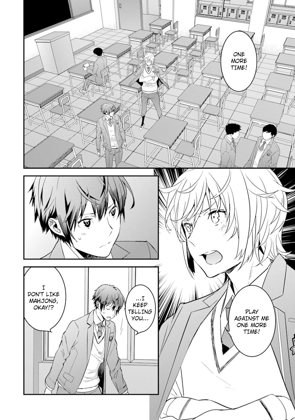 Saki re: King's Tile Draw Chapter 2 page 8 - Chapter 2: Rematch/Tenacity