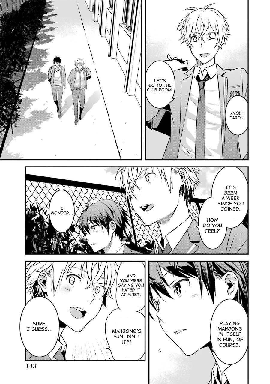 Saki re: King's Tile Draw Chapter 4 page 9 - Chapter 4: Confrontation/Pride