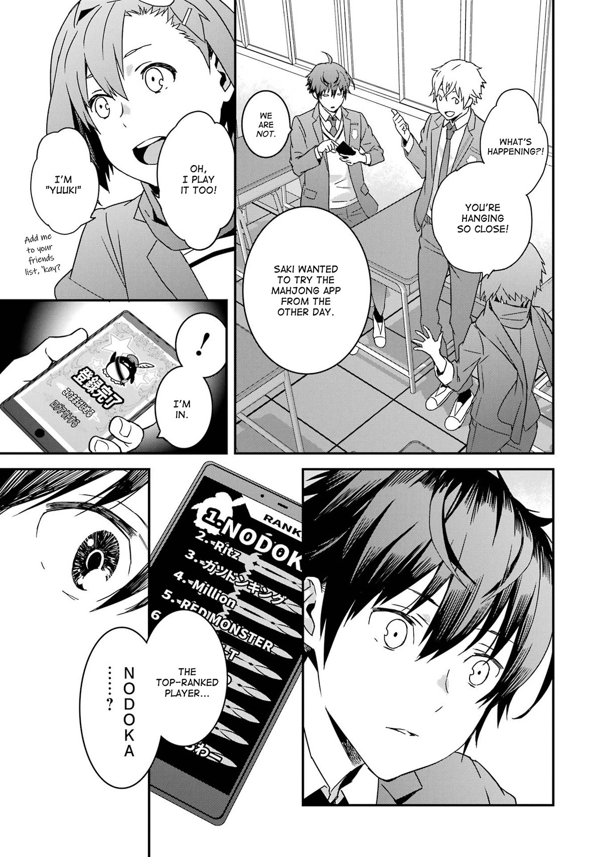 Saki re: King's Tile Draw Chapter 6 page 11 - Chapter 6: Frustration/Encounter