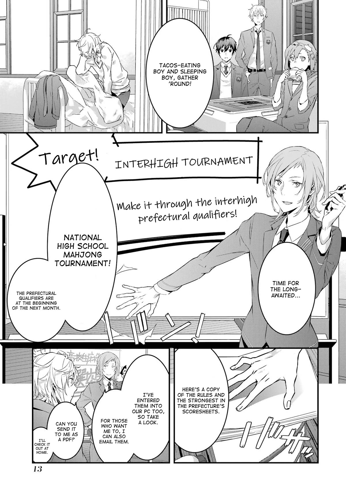 Saki re: King's Tile Draw Chapter 6 page 15 - Chapter 6: Frustration/Encounter