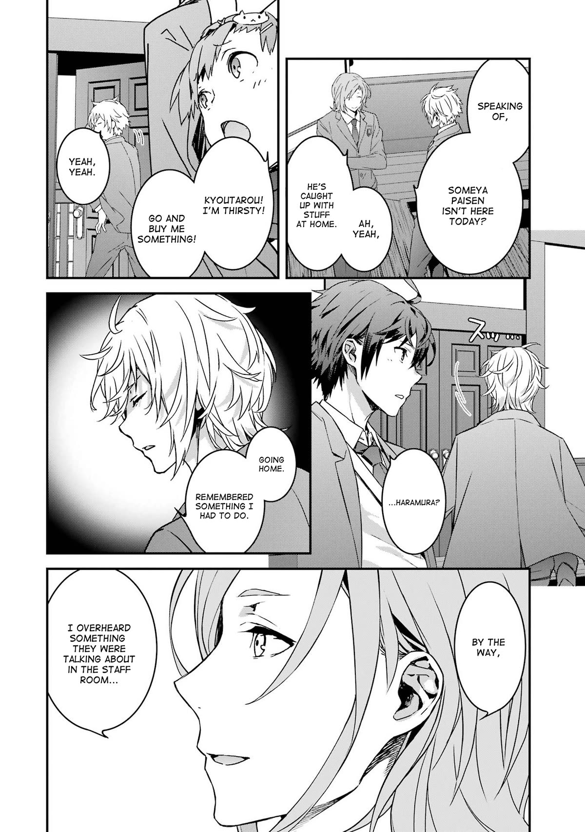 Saki re: King's Tile Draw Chapter 6 page 20 - Chapter 6: Frustration/Encounter