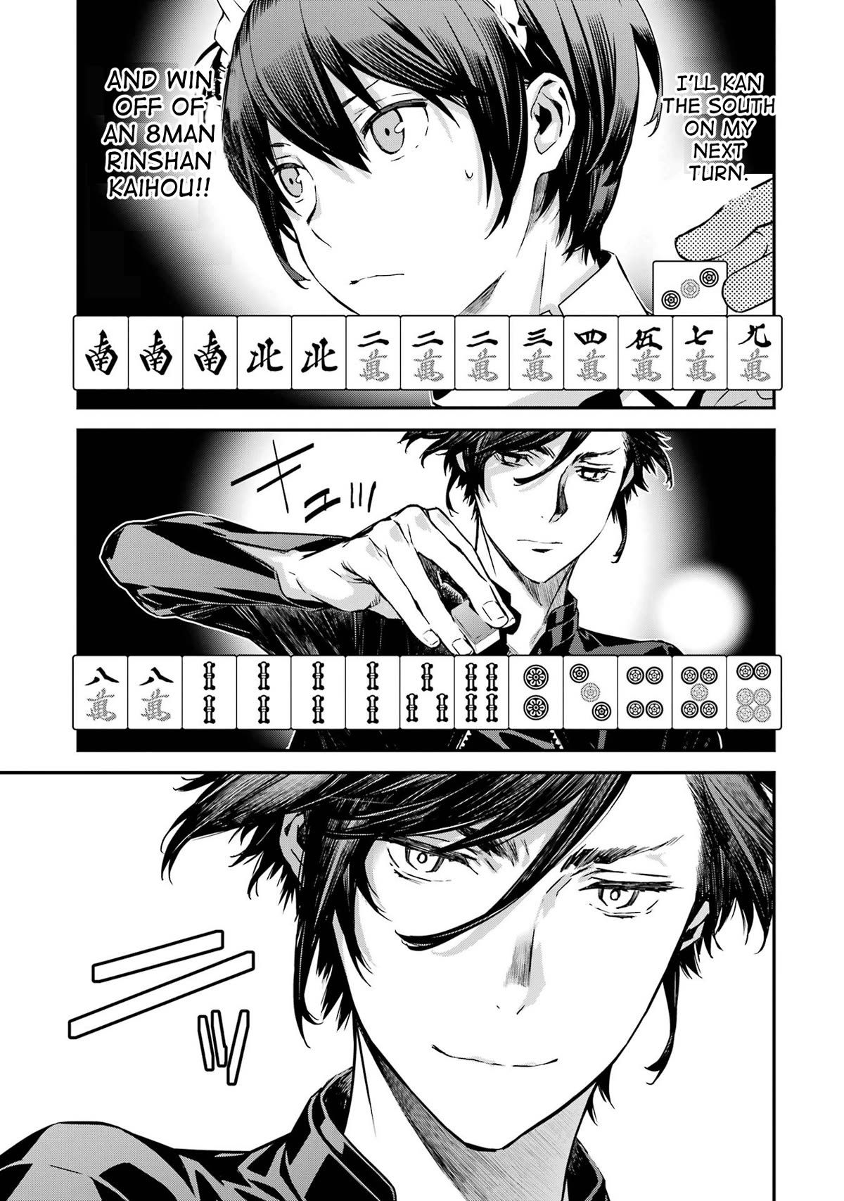 Saki re: King's Tile Draw Chapter 7 page 17 - Chapter 7: Mahjong Parlor/Toyed With