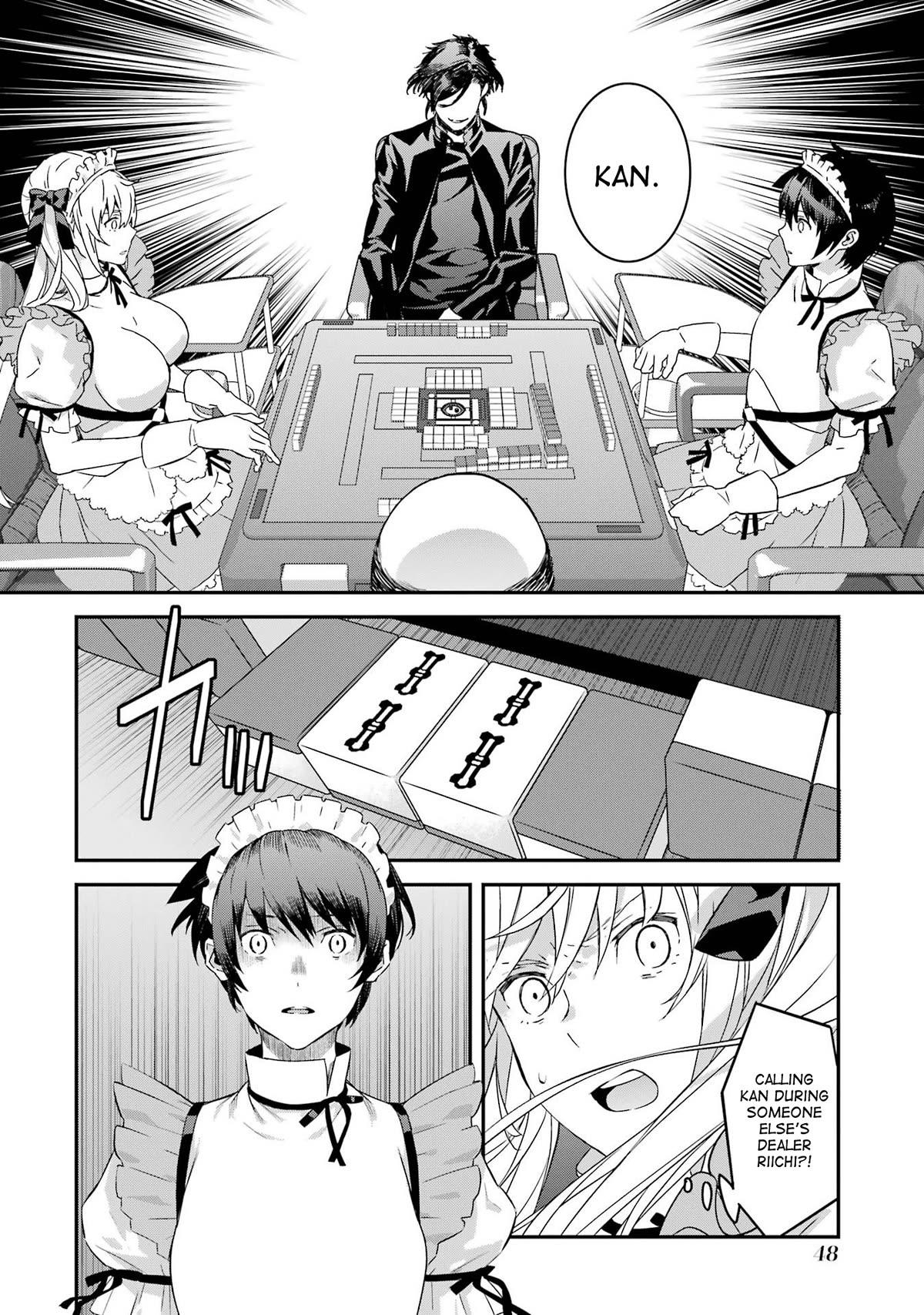 Saki re: King's Tile Draw Chapter 7 page 18 - Chapter 7: Mahjong Parlor/Toyed With