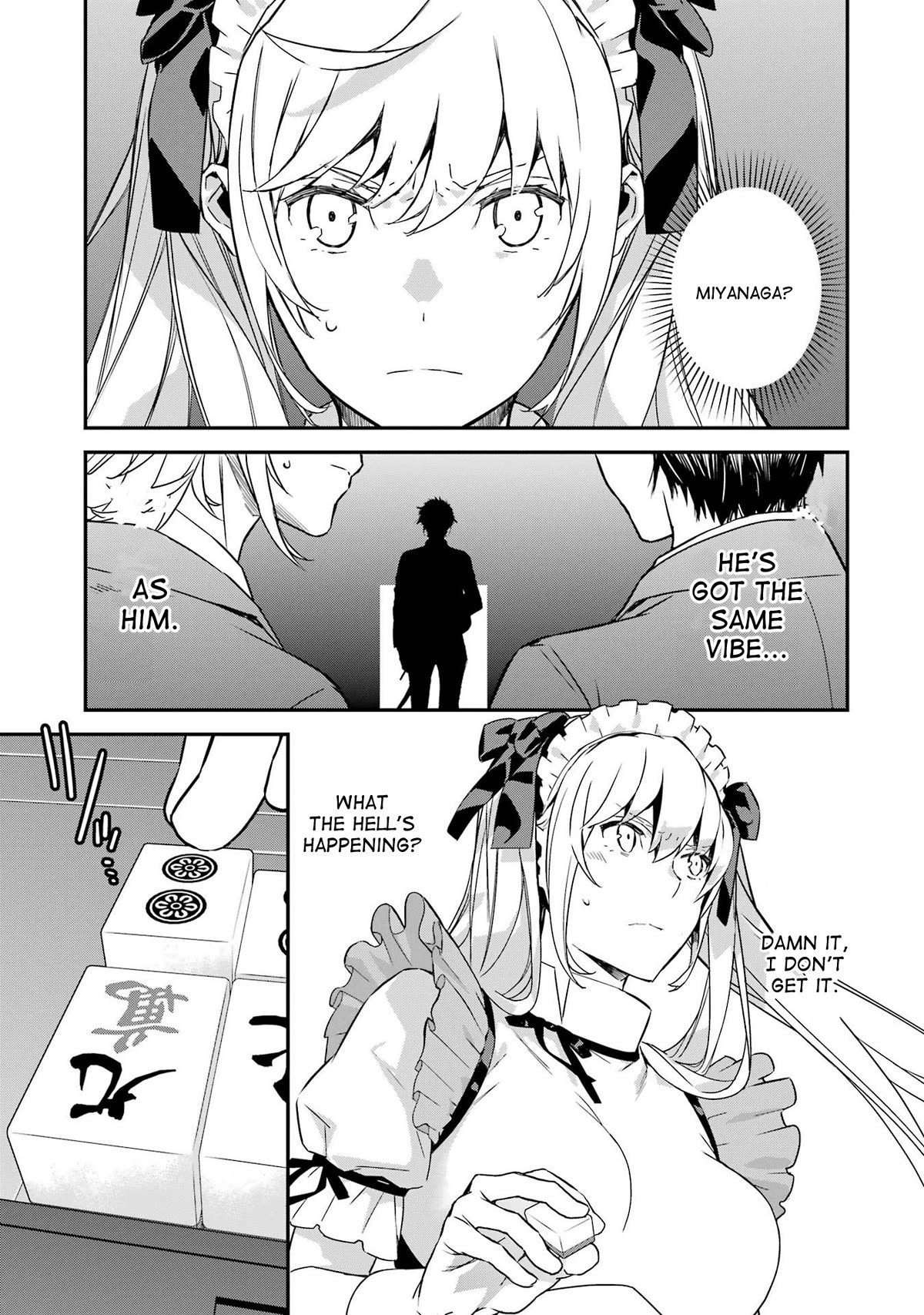 Saki re: King's Tile Draw Chapter 7 page 21 - Chapter 7: Mahjong Parlor/Toyed With