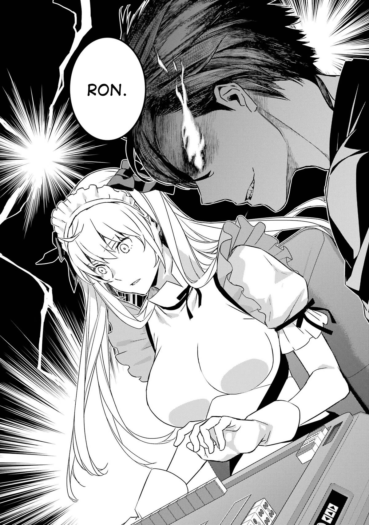 Saki re: King's Tile Draw Chapter 7 page 22 - Chapter 7: Mahjong Parlor/Toyed With