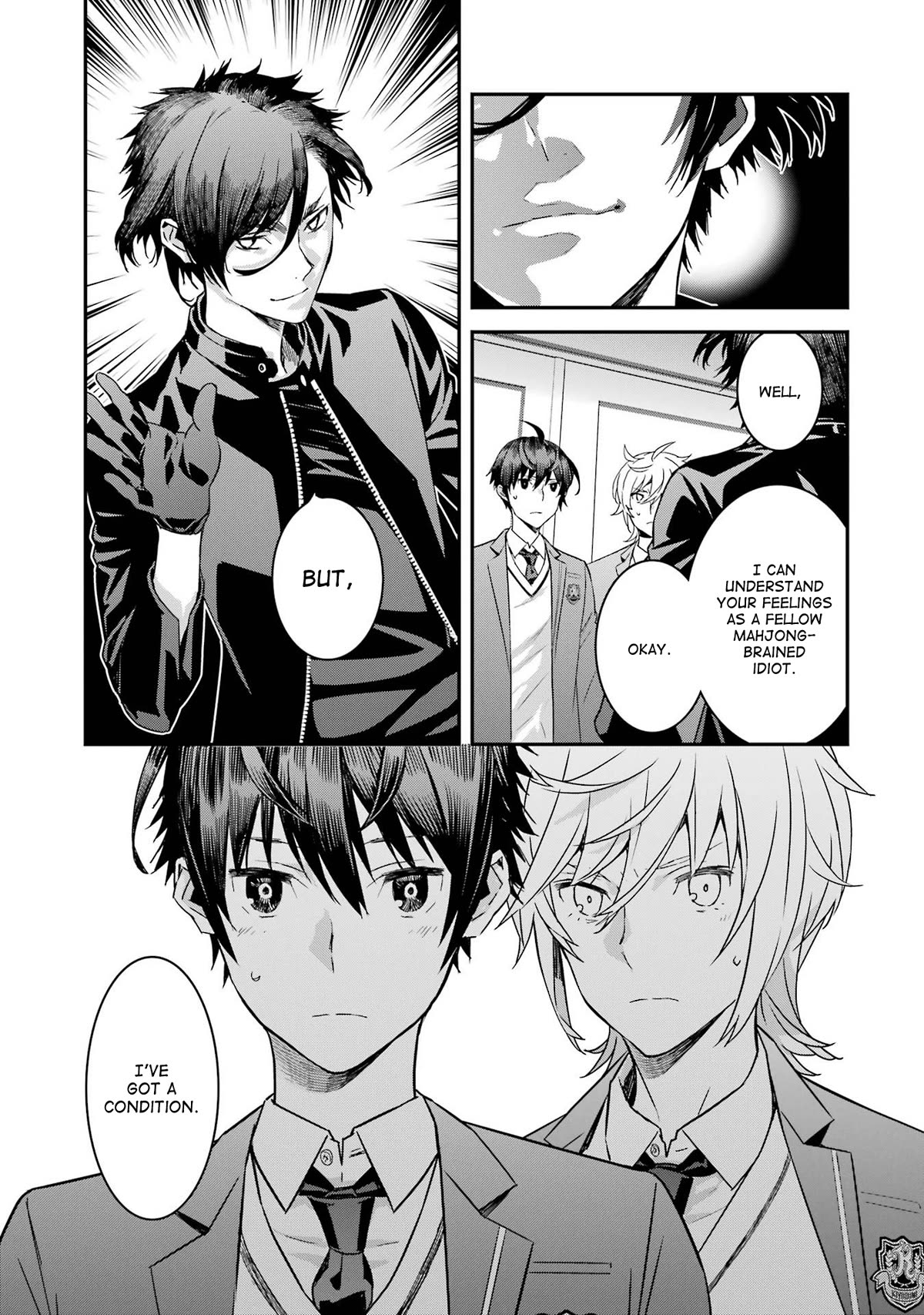 Saki re: King's Tile Draw Chapter 7 page 5 - Chapter 7: Mahjong Parlor/Toyed With