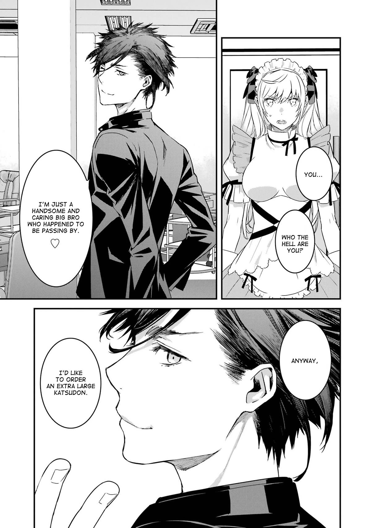 Saki re: King's Tile Draw Chapter 7 page 9 - Chapter 7: Mahjong Parlor/Toyed With