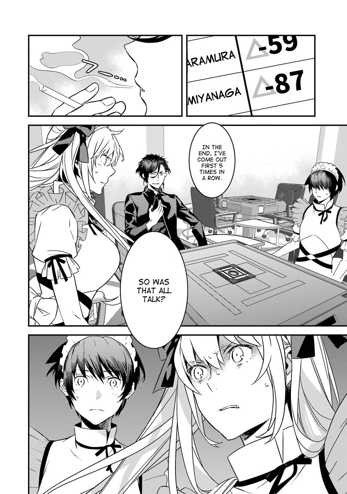 Saki re: King's Tile Draw Chapter 8 page 12 - Chapter 8: Overwhelming Defeat/Identity