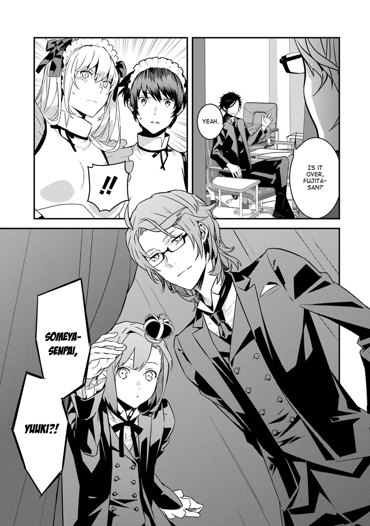 Saki re: King's Tile Draw Chapter 8 page 13 - Chapter 8: Overwhelming Defeat/Identity