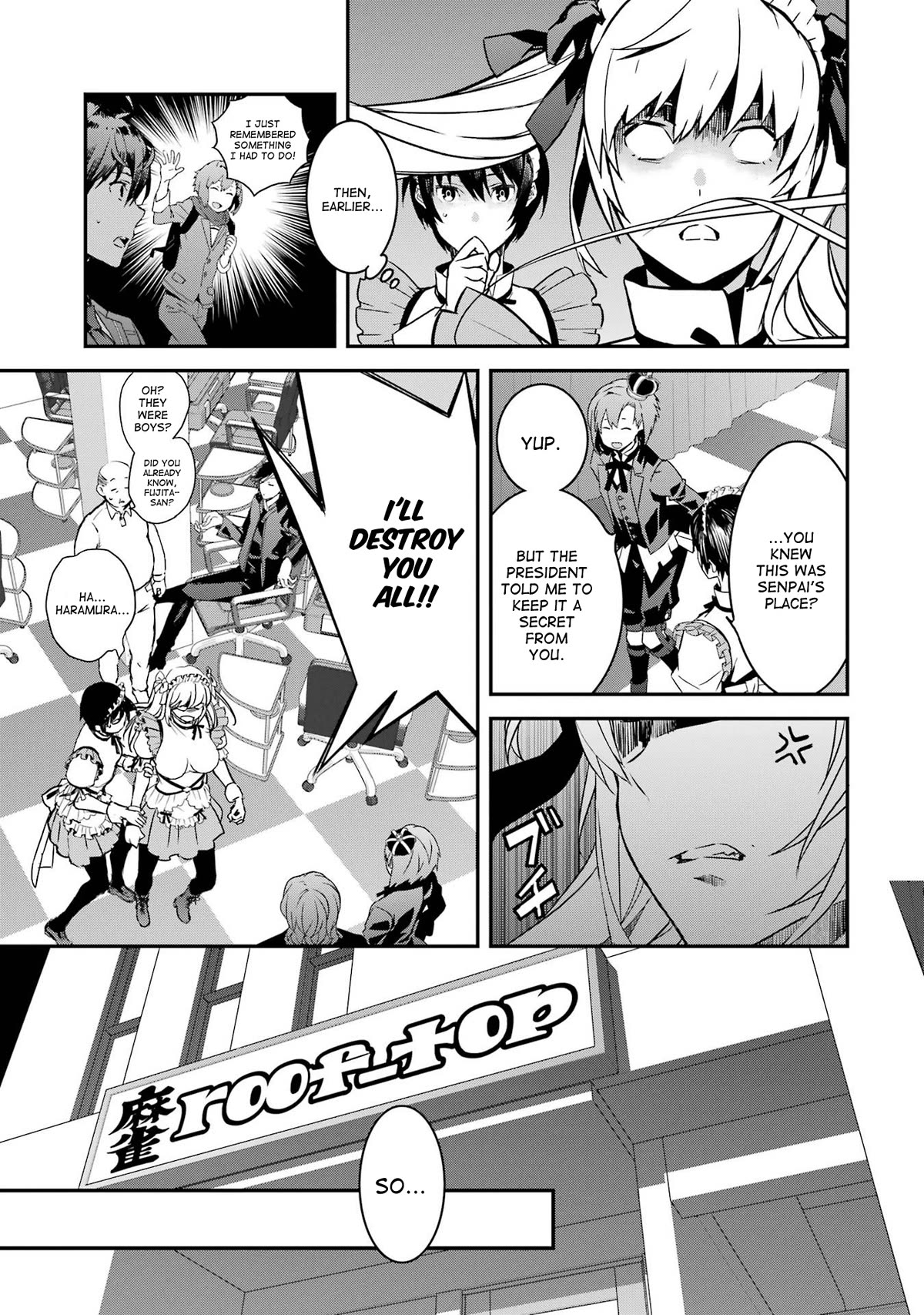 Saki re: King's Tile Draw Chapter 8 page 15 - Chapter 8: Overwhelming Defeat/Identity
