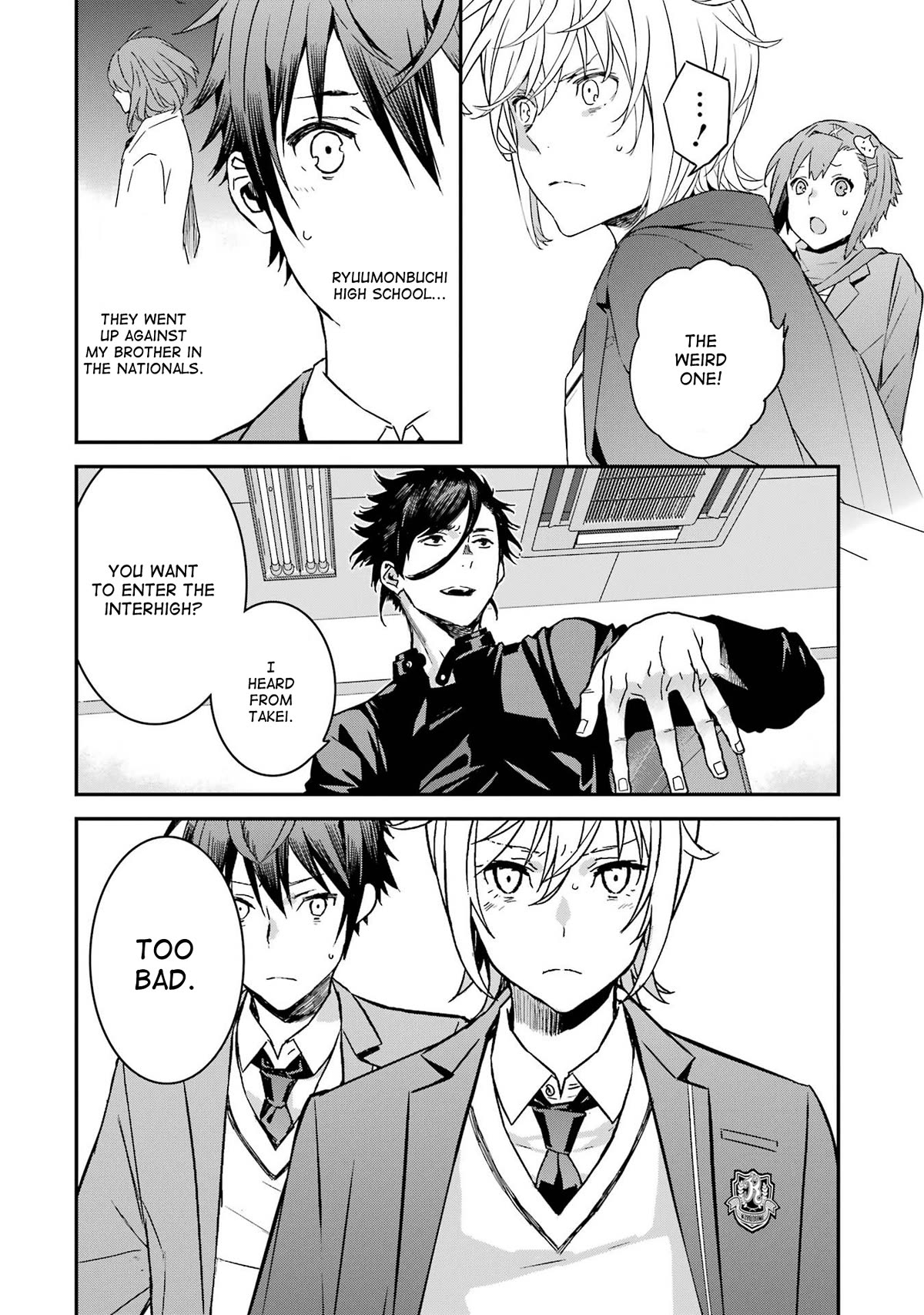 Saki re: King's Tile Draw Chapter 8 page 20 - Chapter 8: Overwhelming Defeat/Identity