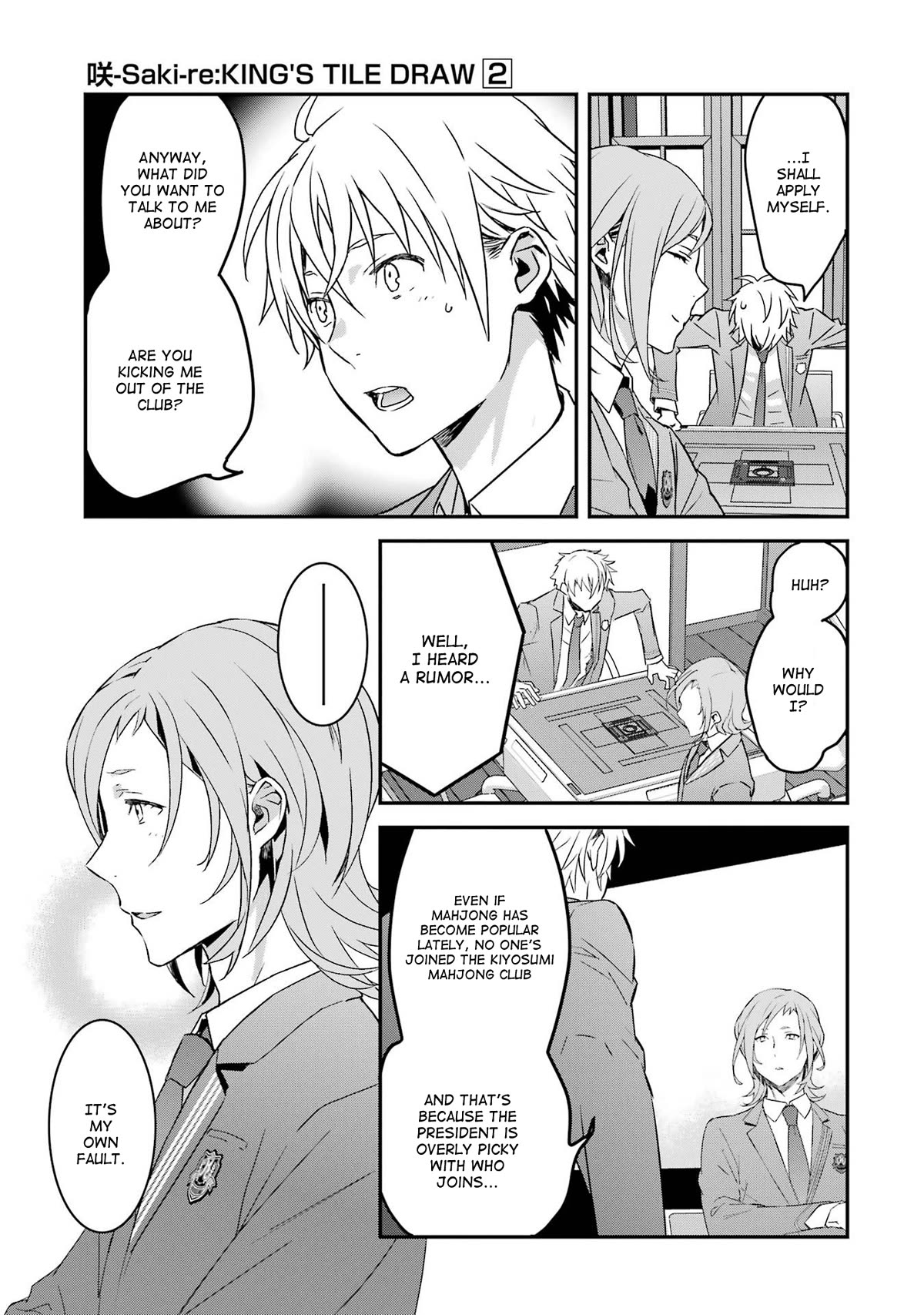 Saki re: King's Tile Draw Chapter 8 page 7 - Chapter 8: Overwhelming Defeat/Identity