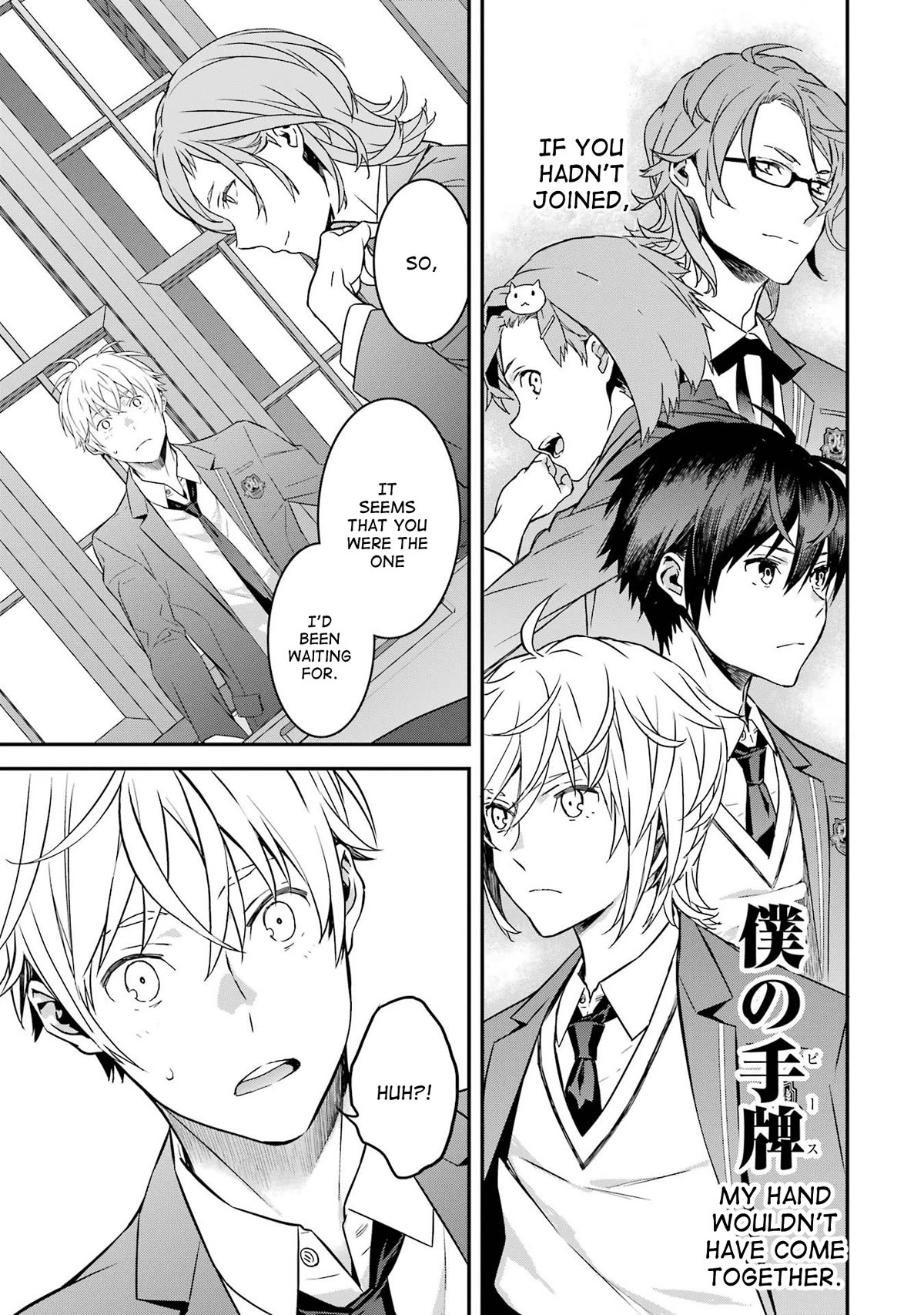 Saki re: King's Tile Draw Chapter 8 page 9 - Chapter 8: Overwhelming Defeat/Identity