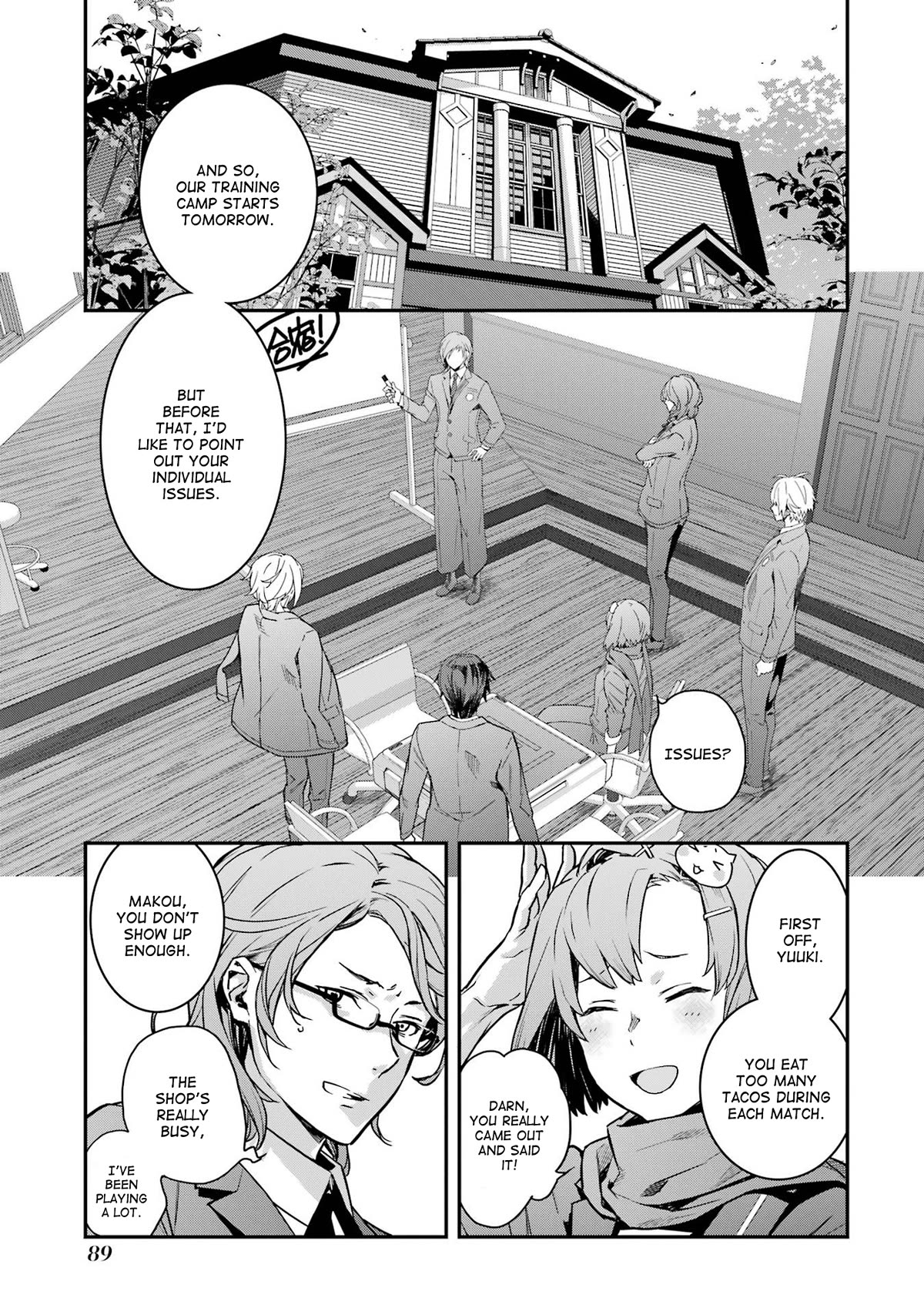 Saki re: King's Tile Draw Chapter 9 page 13 - Chapter 9: Determination/Eve
