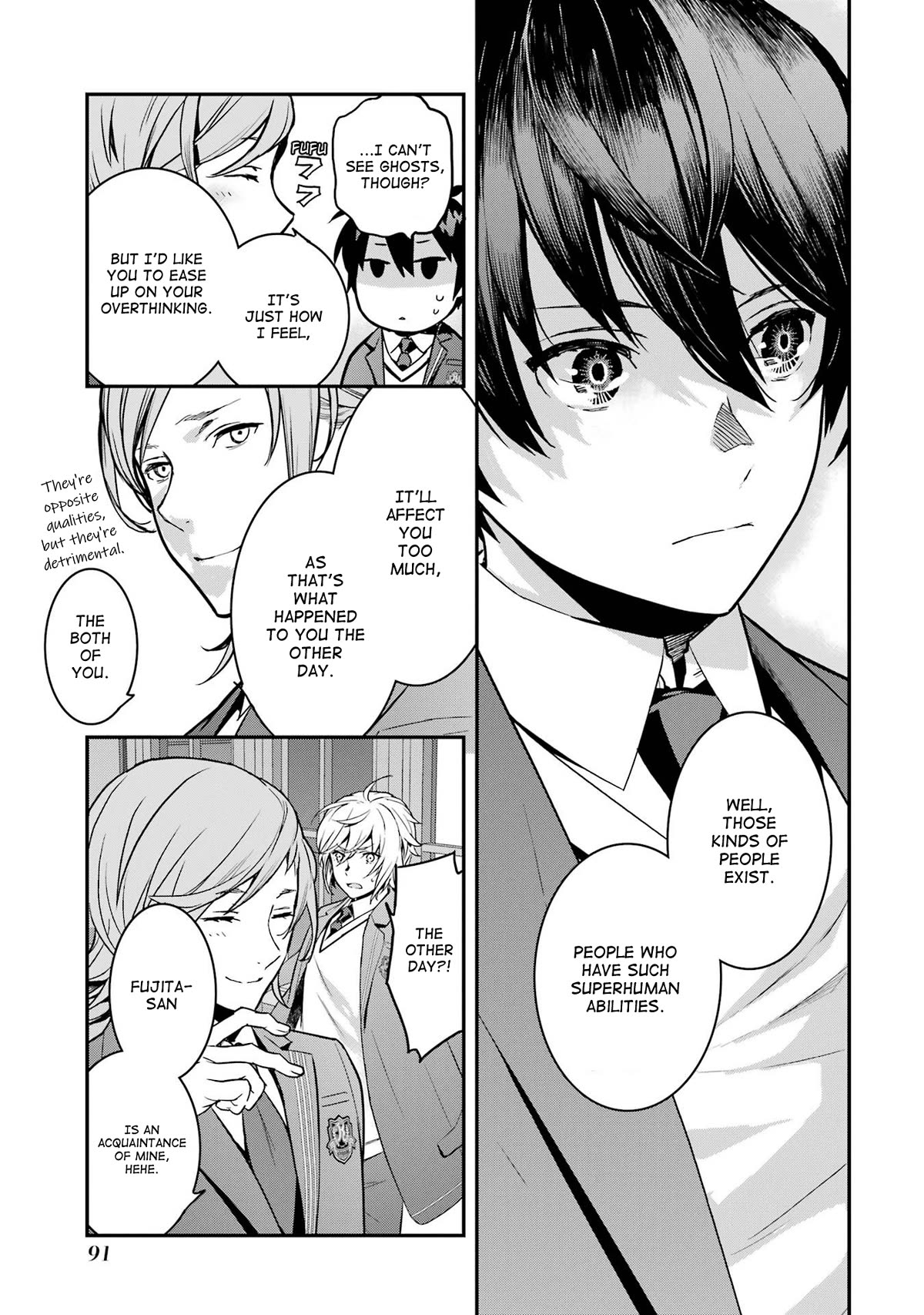 Saki re: King's Tile Draw Chapter 9 page 15 - Chapter 9: Determination/Eve