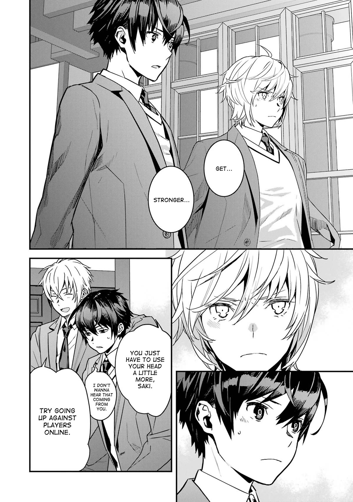 Saki re: King's Tile Draw Chapter 9 page 18 - Chapter 9: Determination/Eve
