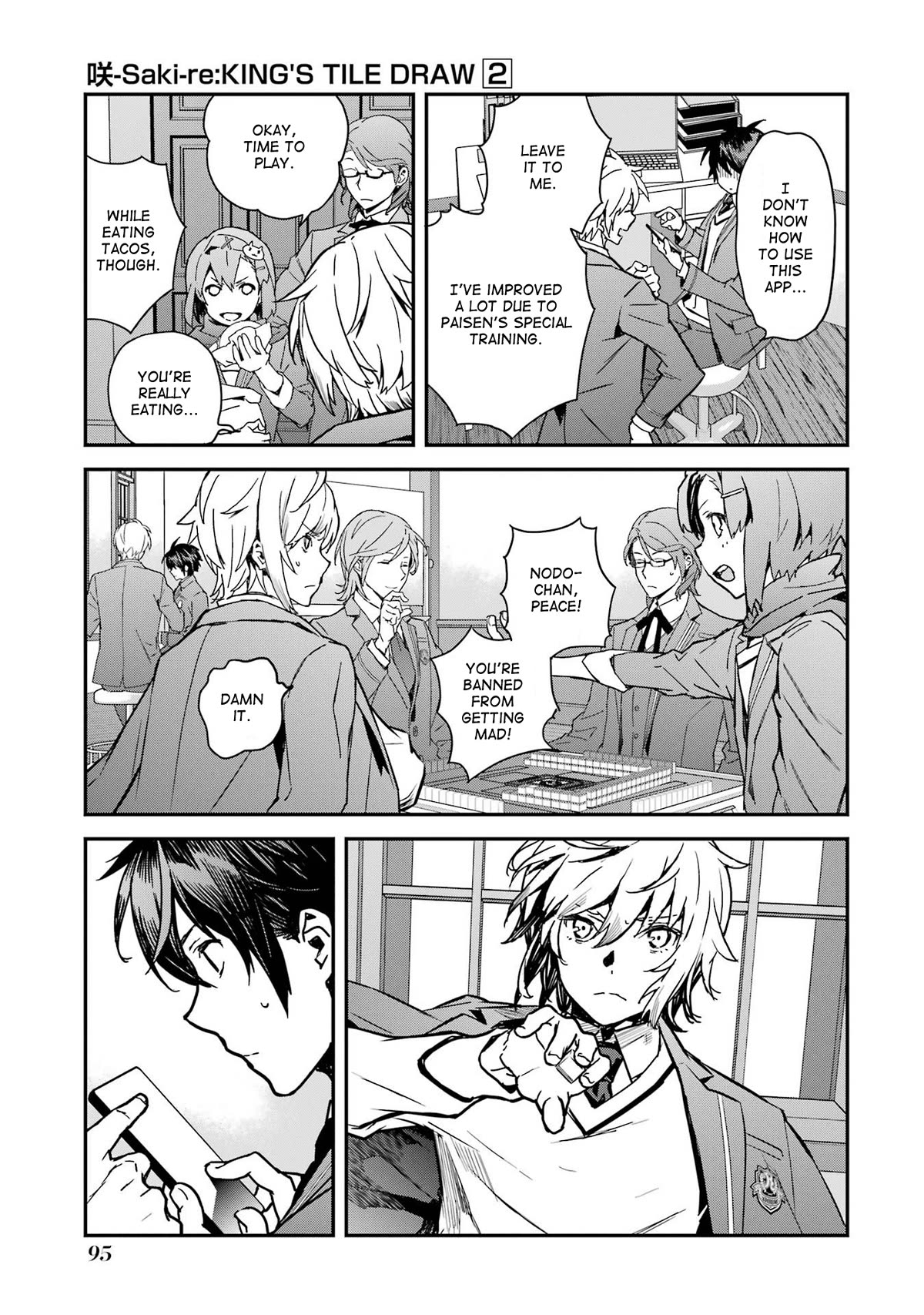 Saki re: King's Tile Draw Chapter 9 page 19 - Chapter 9: Determination/Eve