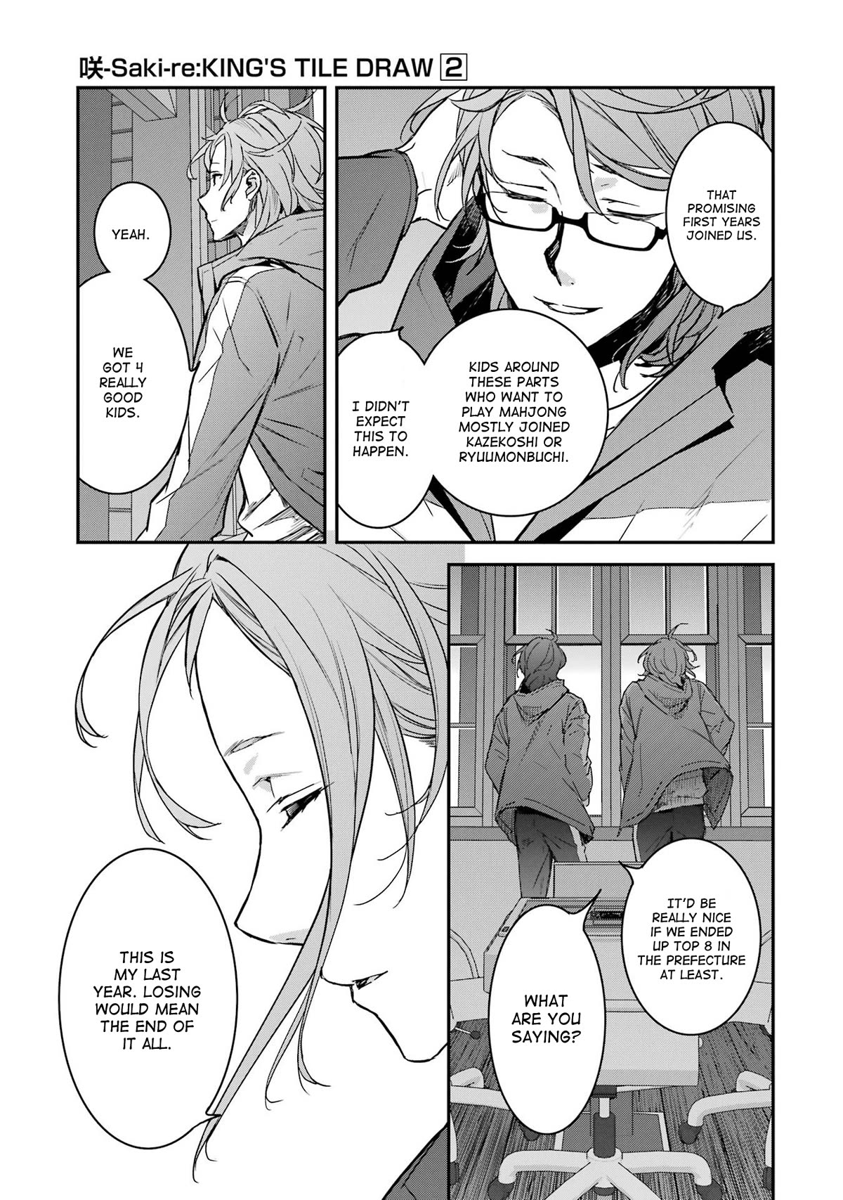 Saki re: King's Tile Draw Chapter 9 page 25 - Chapter 9: Determination/Eve