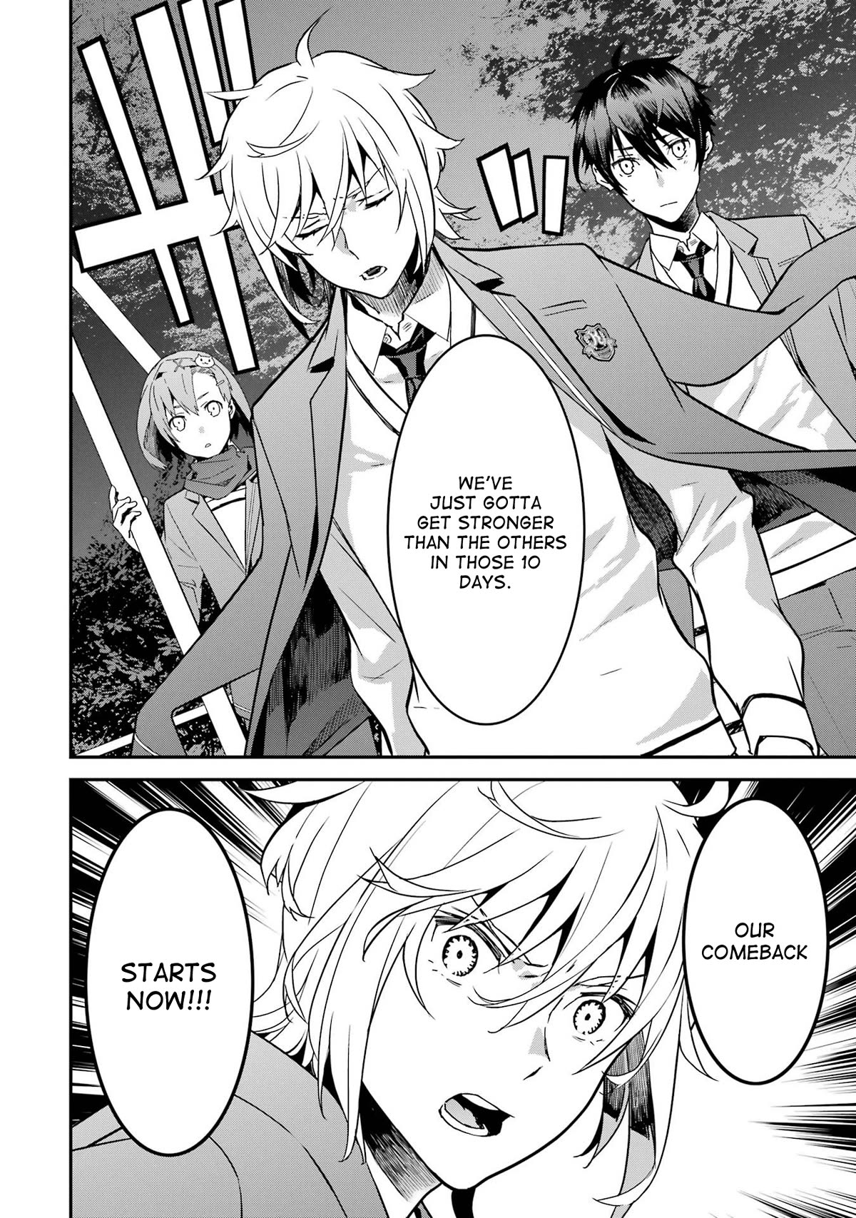 Saki re: King's Tile Draw Chapter 9 page 4 - Chapter 9: Determination/Eve