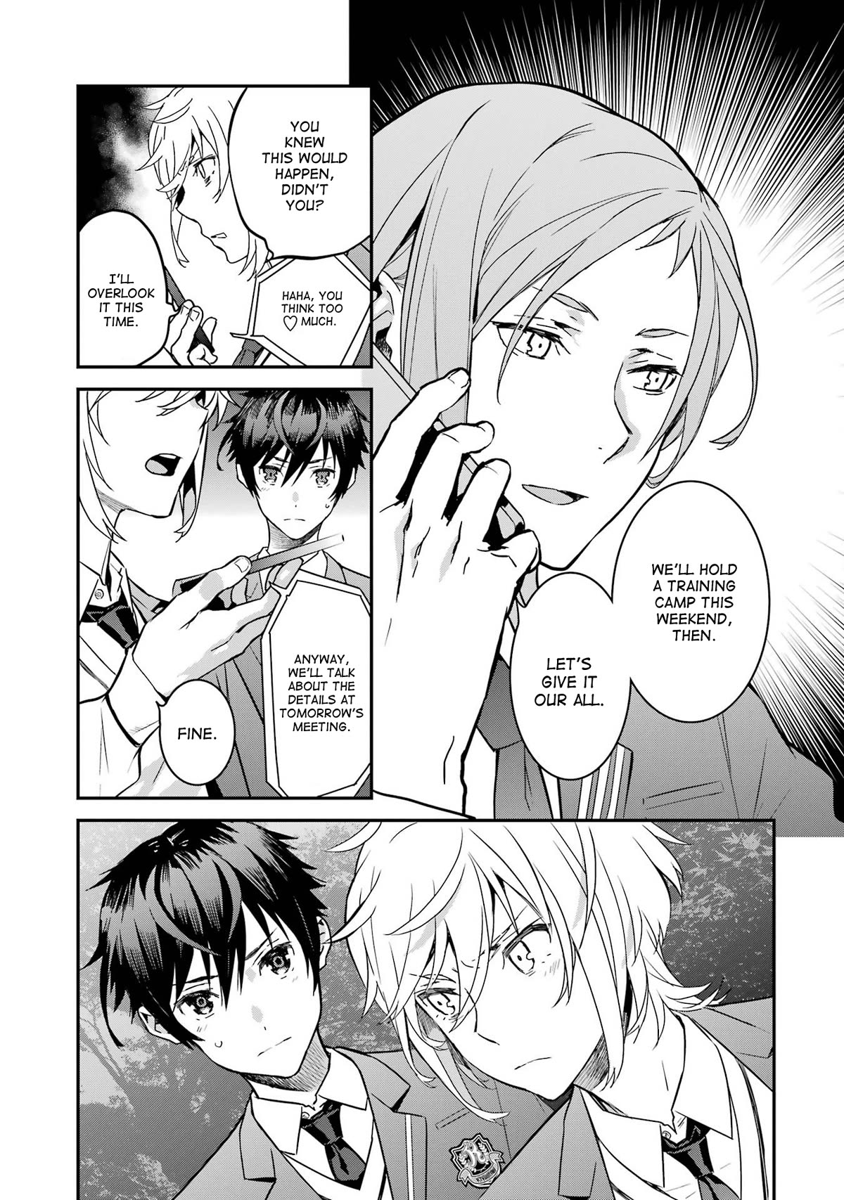 Saki re: King's Tile Draw Chapter 9 page 7 - Chapter 9: Determination/Eve