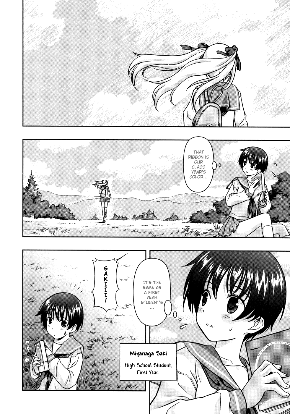 Saki Chapter 0.1 page 11 - Chapter 0.1: Prologue 1: Meeting