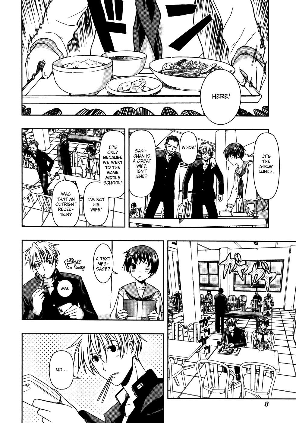 Saki Chapter 0.1 page 13 - Chapter 0.1: Prologue 1: Meeting