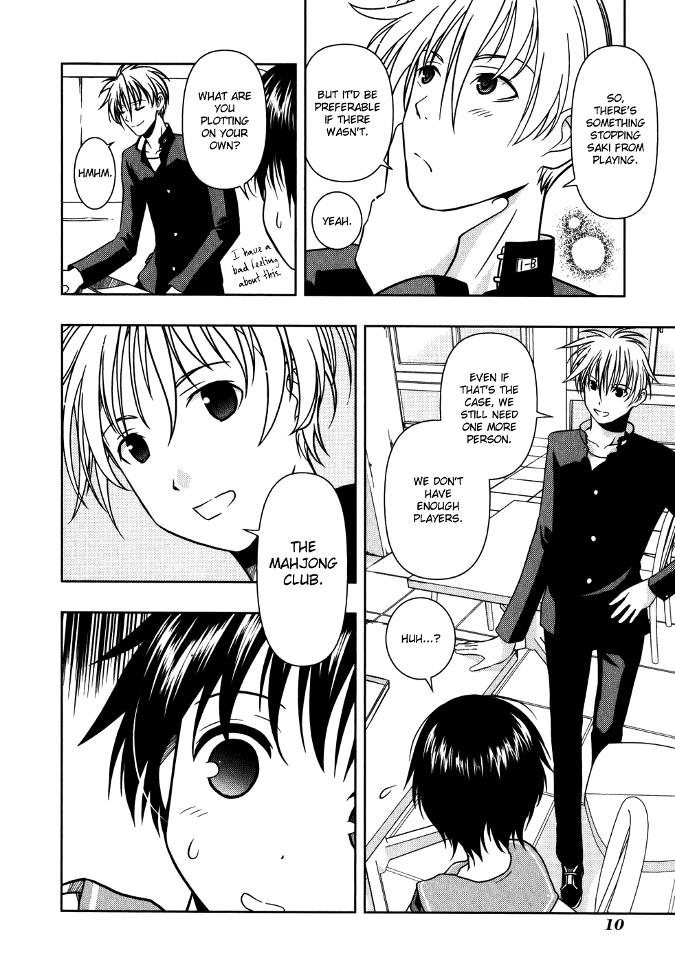 Saki Chapter 0.1 page 15 - Chapter 0.1: Prologue 1: Meeting