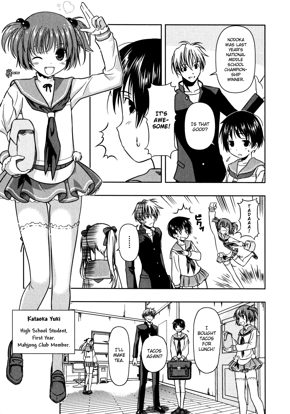 Saki Chapter 0.1 page 18 - Chapter 0.1: Prologue 1: Meeting