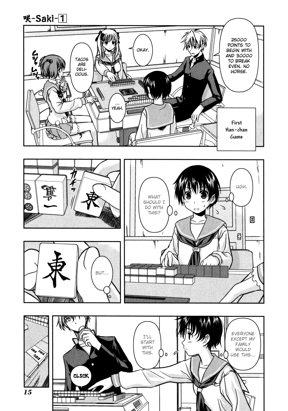 Saki Chapter 0.1 page 20 - Chapter 0.1: Prologue 1: Meeting