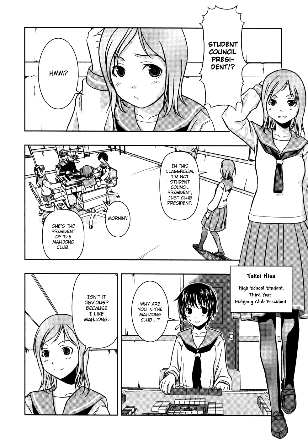 Saki Chapter 0.1 page 25 - Chapter 0.1: Prologue 1: Meeting