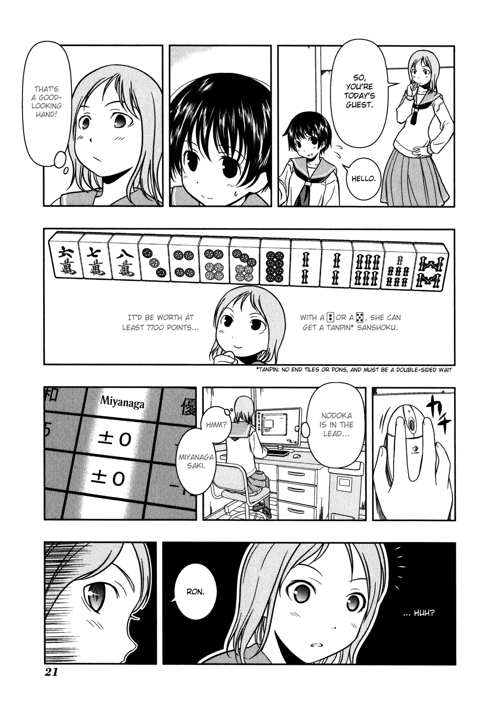 Saki Chapter 0.1 page 26 - Chapter 0.1: Prologue 1: Meeting