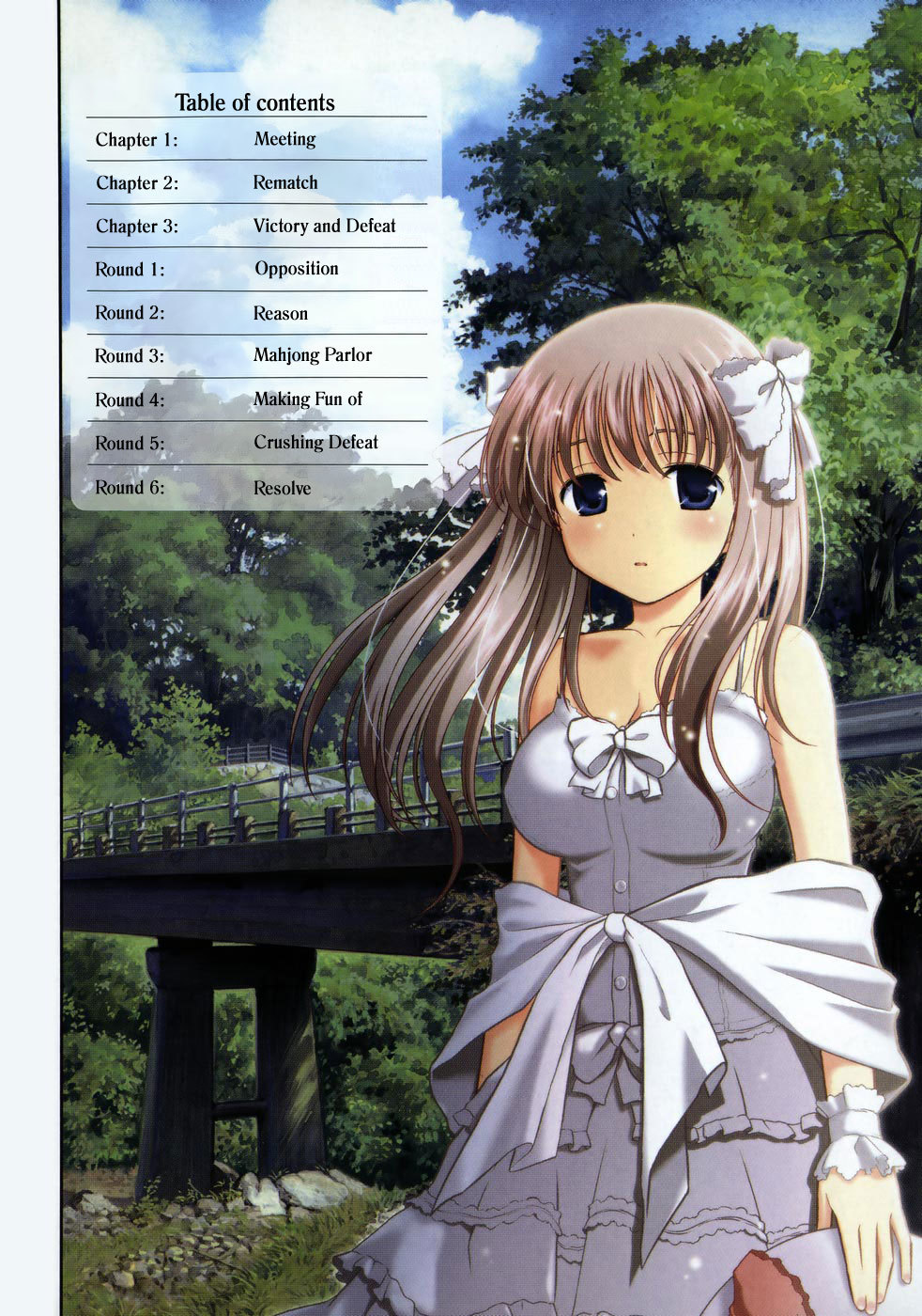Saki Chapter 0.1 page 8 - Chapter 0.1: Prologue 1: Meeting