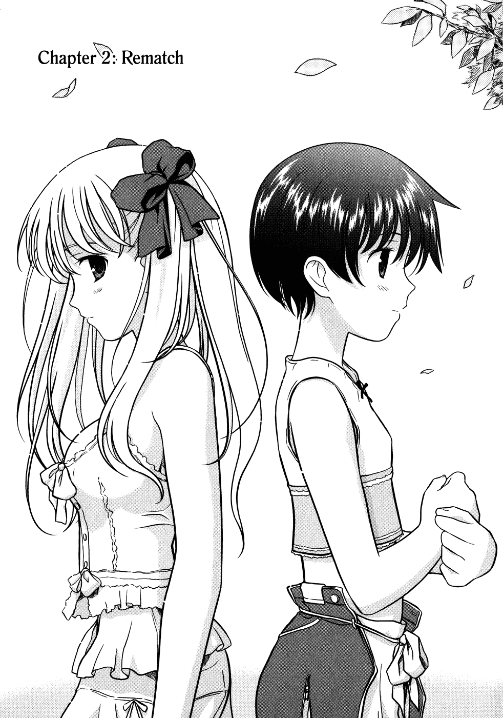 Saki Chapter 0.2 page 1 - Chapter 0.2: Prologue 2: Rematch