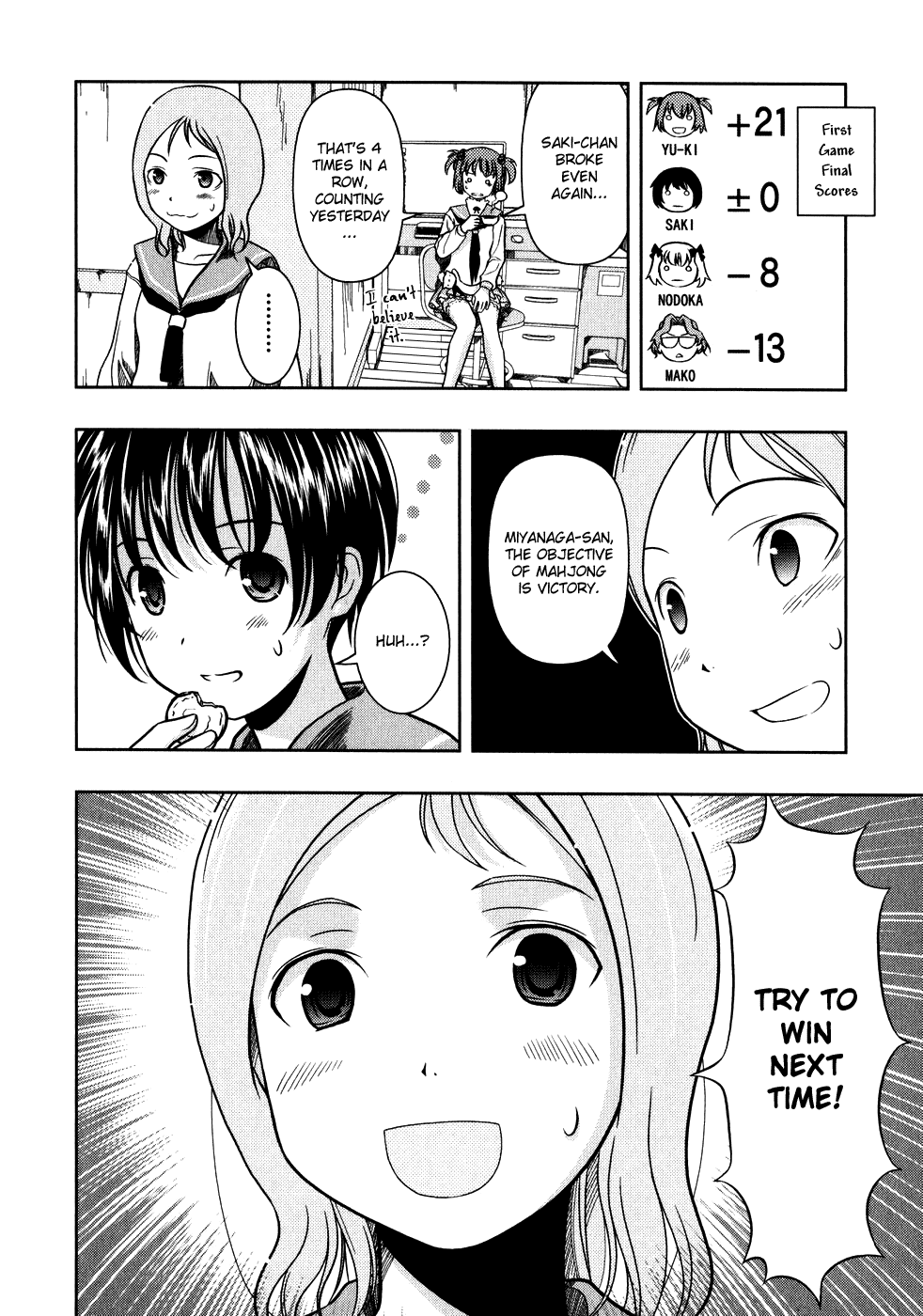 Saki Chapter 0.2 page 30 - Chapter 0.2: Prologue 2: Rematch