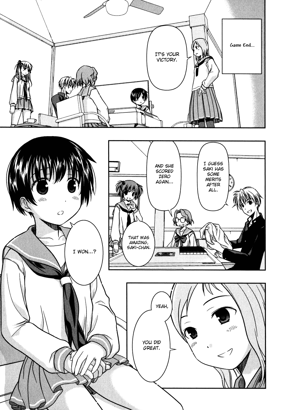 Saki Chapter 0.3 page 19 - Chapter 0.3: Prologue 3: Victory and Defeat