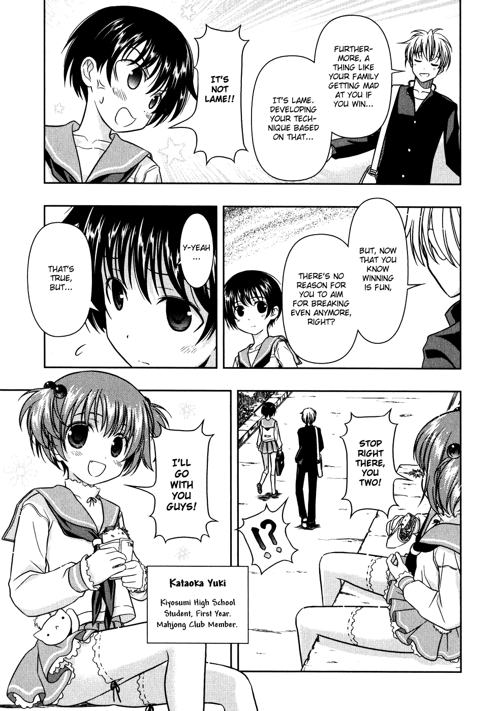 Saki Chapter 1 page 13 - Chapter 1: Opposition