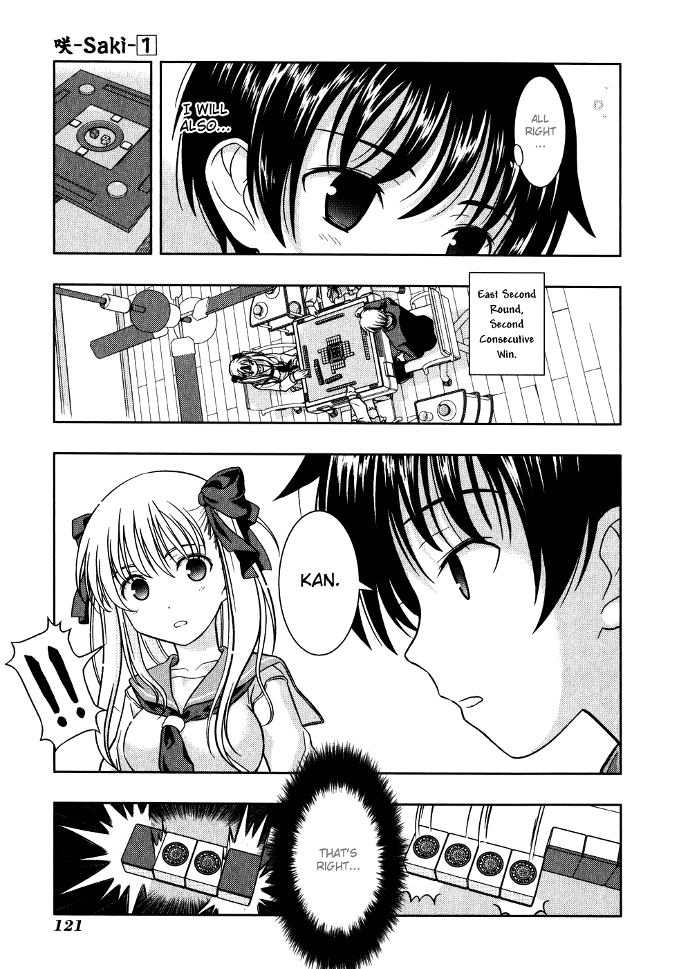 Saki Chapter 1 page 21 - Chapter 1: Opposition